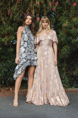 Black Floral High Neck Keyhole Ruffle Mini Dress