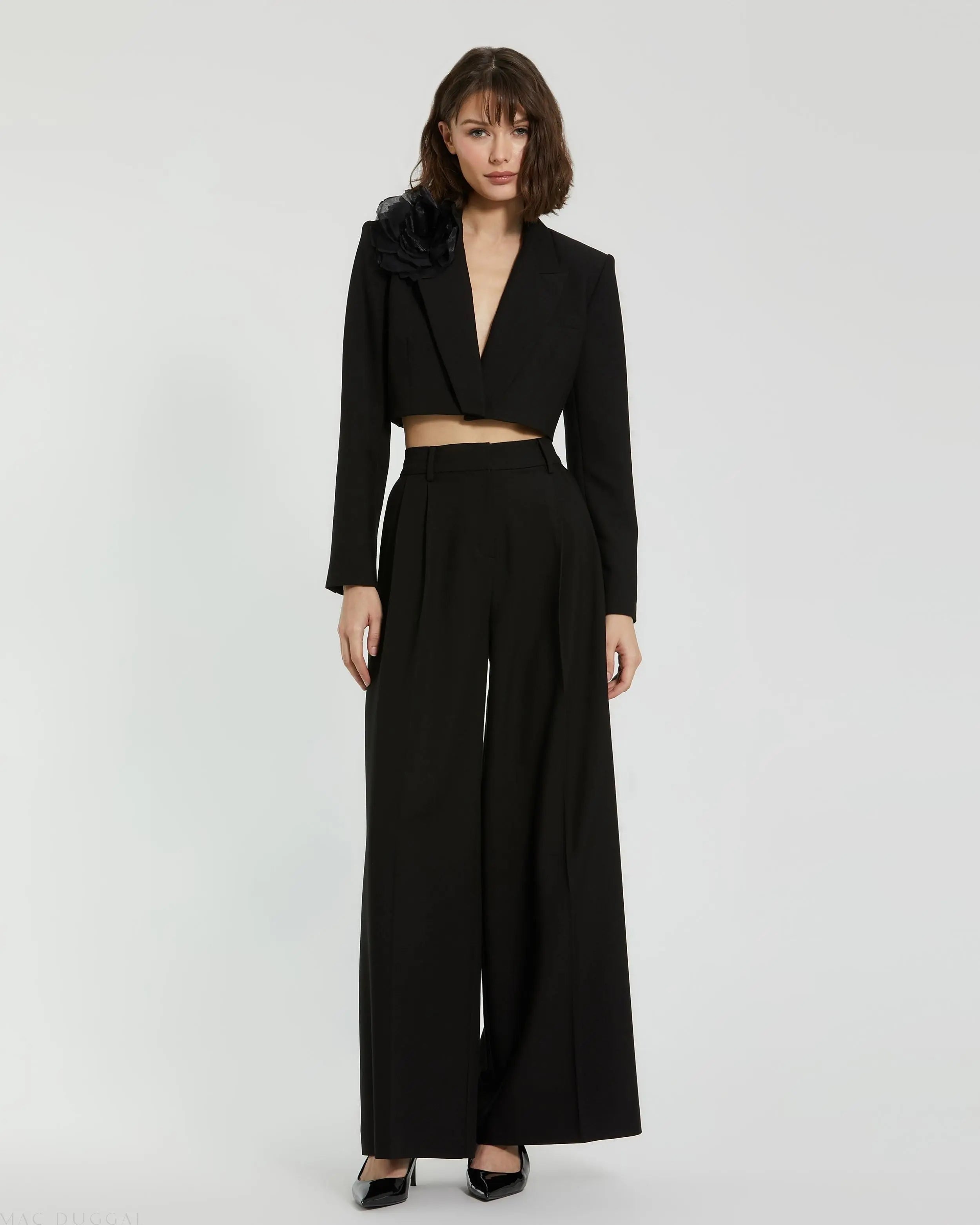 The MACkenzie Wide Leg Trouser - FINAL SALE